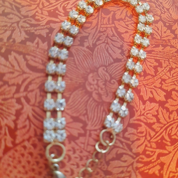 Sey Of 3 Bracelets , Gild Black Rhinstone - Picture 11 of 11